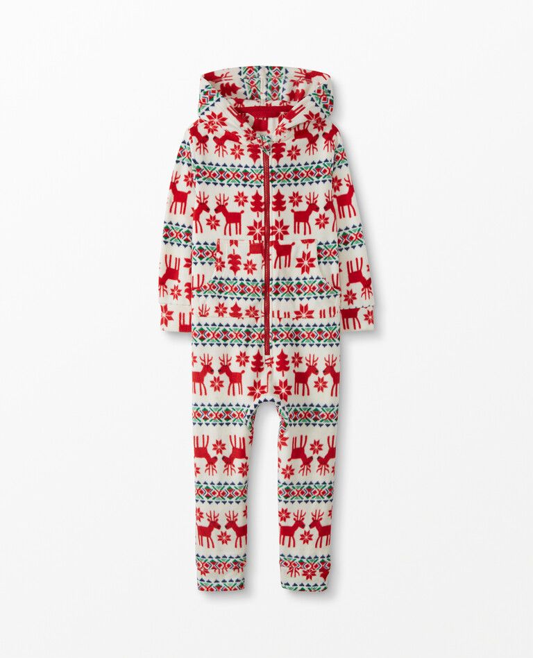 Marshmallow Fleece Play Suit | Hanna Andersson