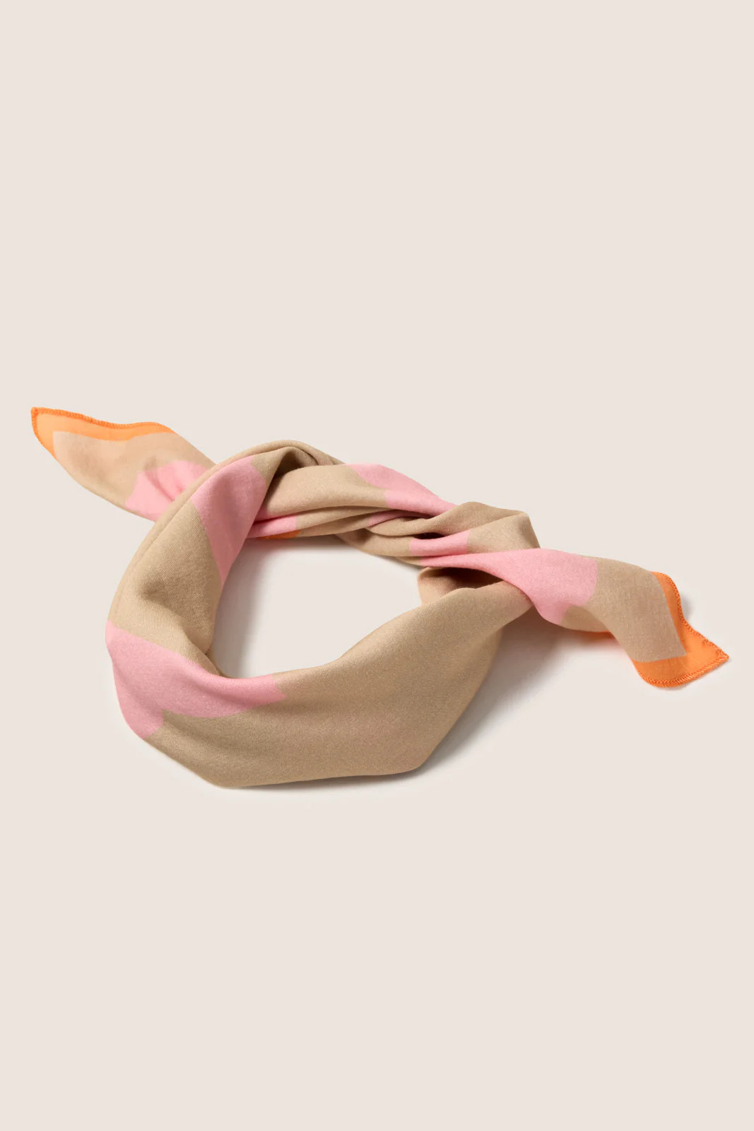 CLARE V. Women's Bandana, Tan | Evereve