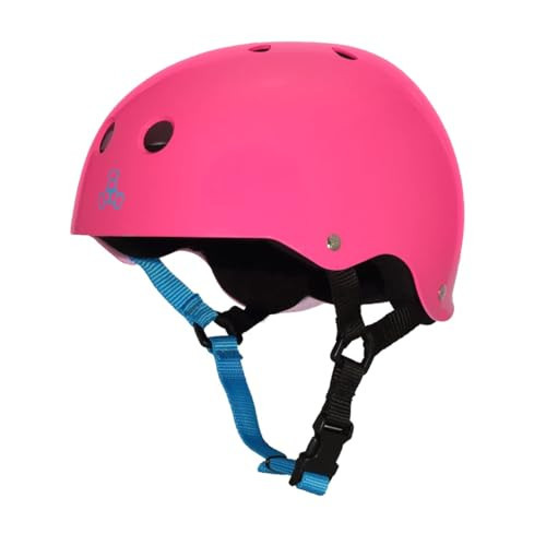 Triple Eight Sweatsaver Liner Skateboarding Helmet, Neon Fuschia Glossy, Medium | Amazon (US)