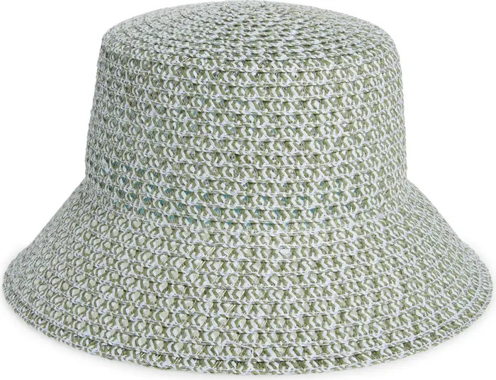 Textured Straw Bucket Hat | Nordstrom Rack