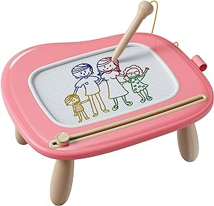 Magnetic Drawing Board, Doodle Board for Toddlers Toys Age 1-2, Magnetic Writing Board, Preschool... | Amazon (US)
