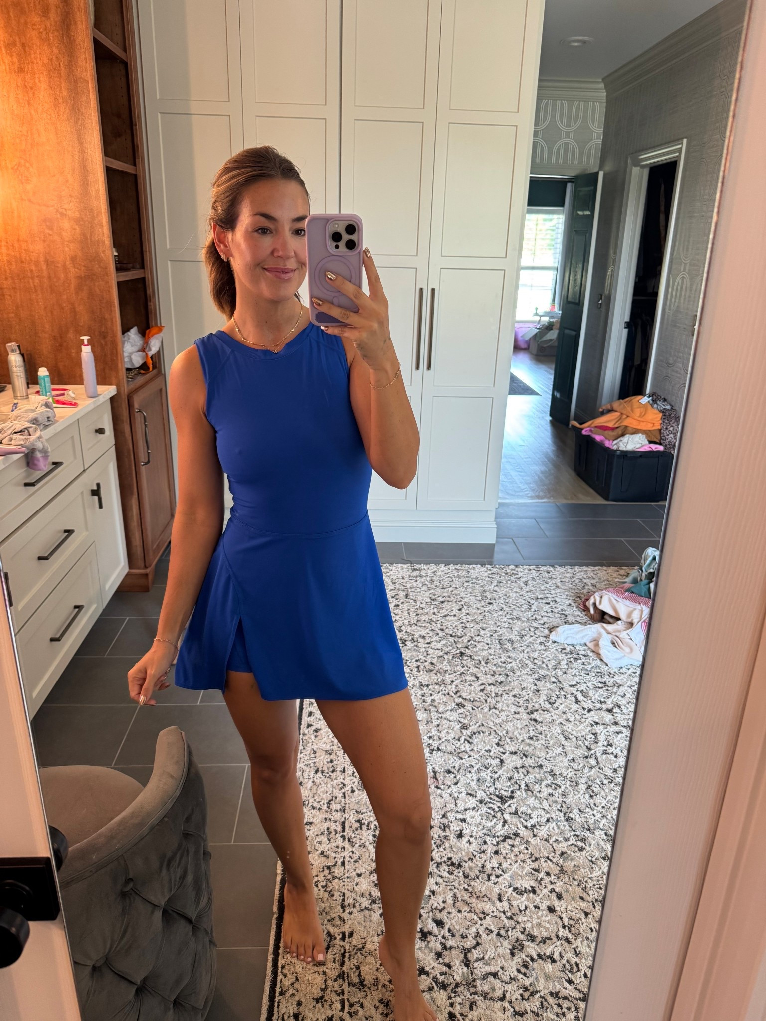 Really cute game day dress and available in tonssss of colors!!! 



#LTKFamily #LTKFindsUnder50 #LTKActive