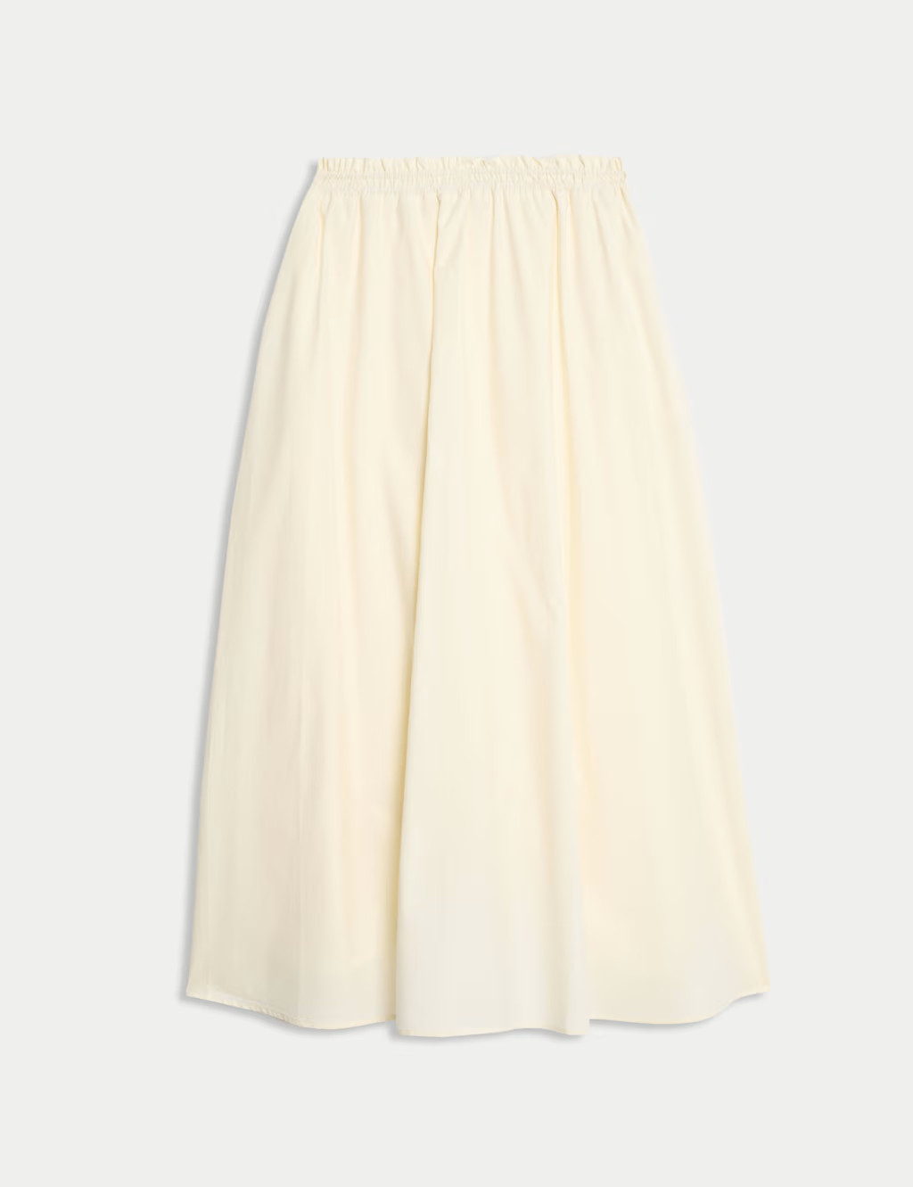 Pure Cotton Poplin A-line Skirt | M&S Collection | M&S | Marks & Spencer (UK)