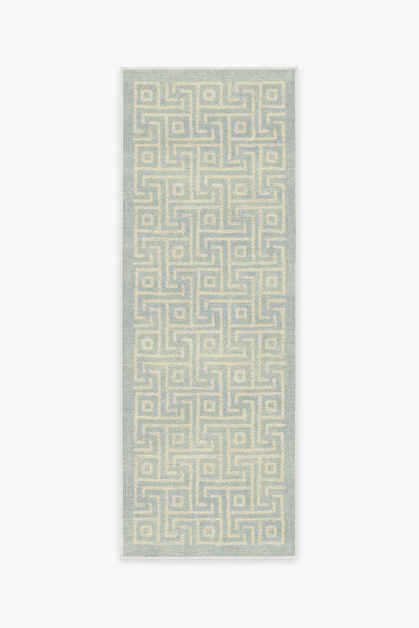 Rove Soft Aqua Rug | Ruggable
