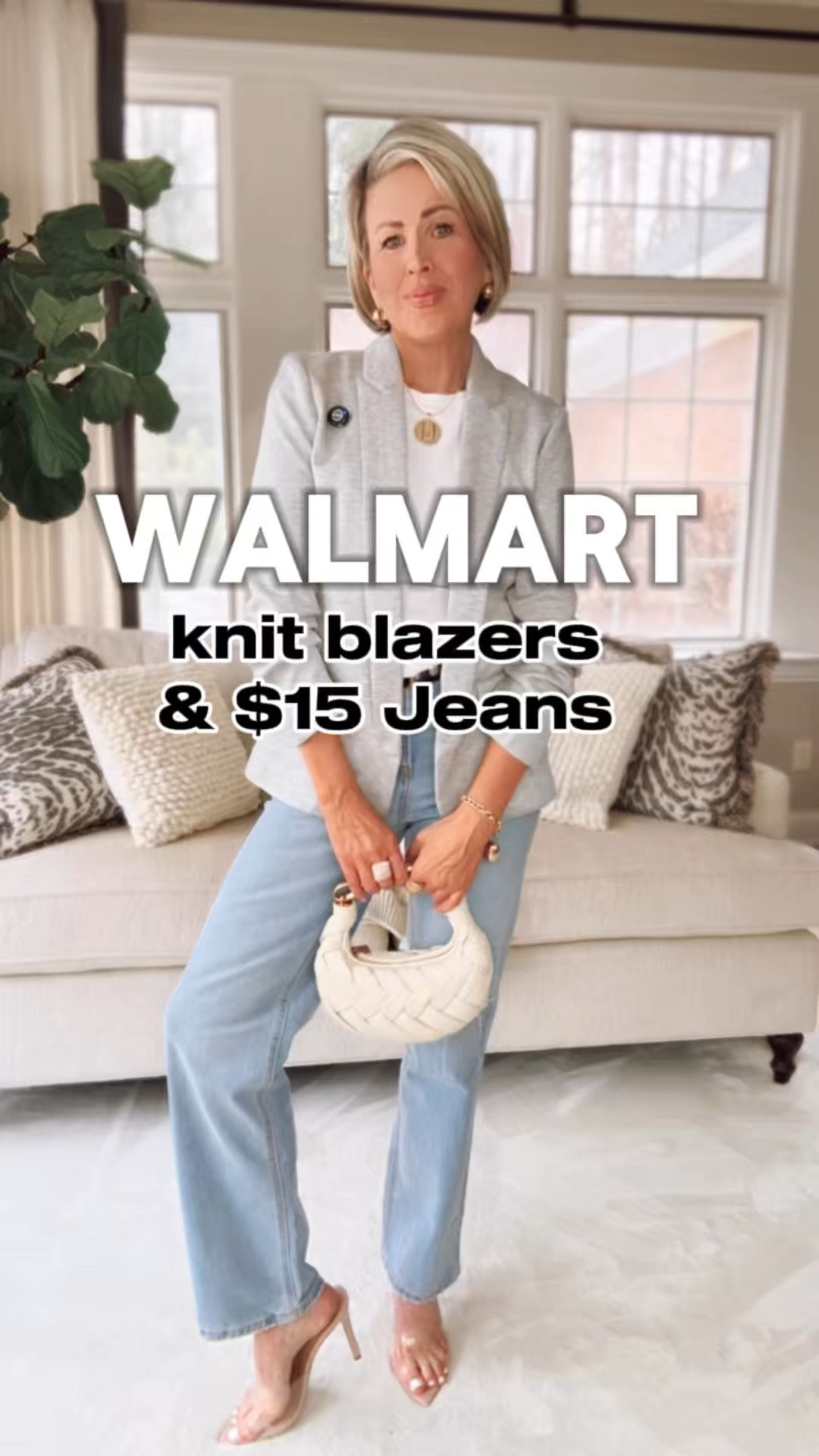 wearing a 2 in denim and small blazer 

#LTKOver40 #LTKFindsUnder50 #LTKSeasonal