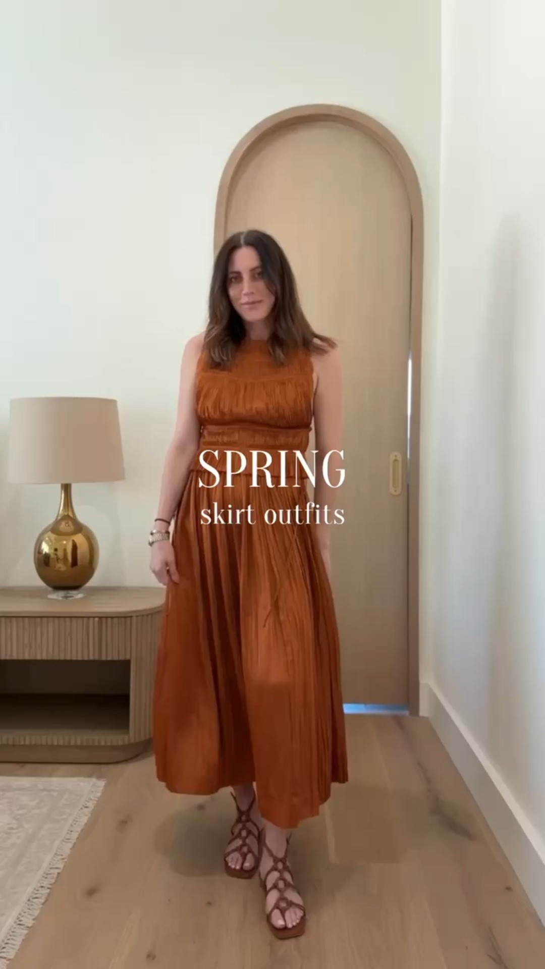 Spring skirt outfit. Easter outfit idea 

#LTKParties #LTKOver40 #LTKWatchNow