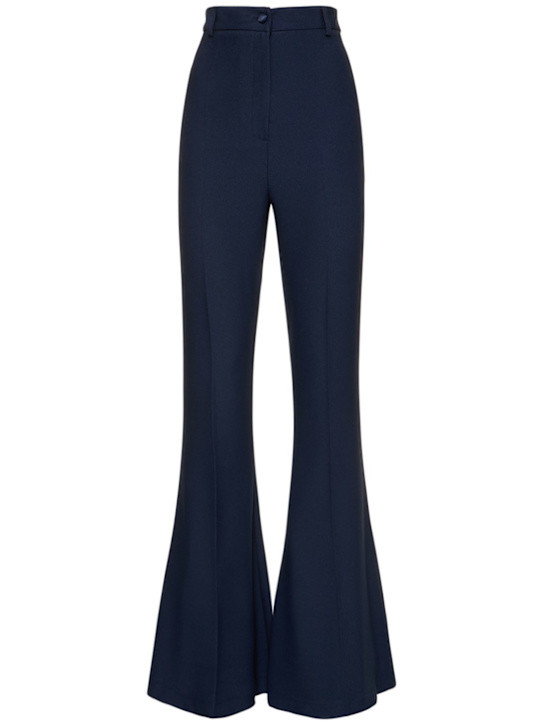 Bianca high waist cady flared pants - HEBE STUDIO - Women | Luisaviaroma | Luisaviaroma