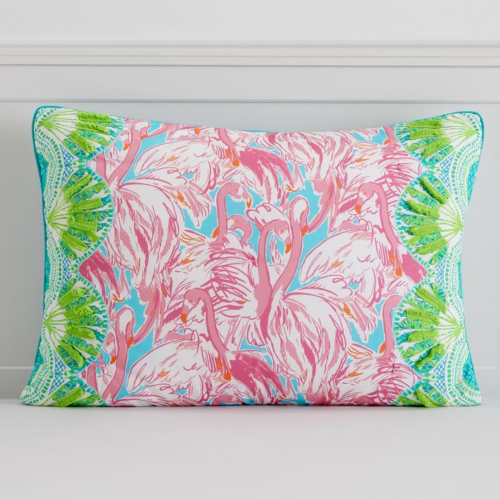 Lilly Pulitzer Pink Colony Quilt | Pottery Barn Teen
