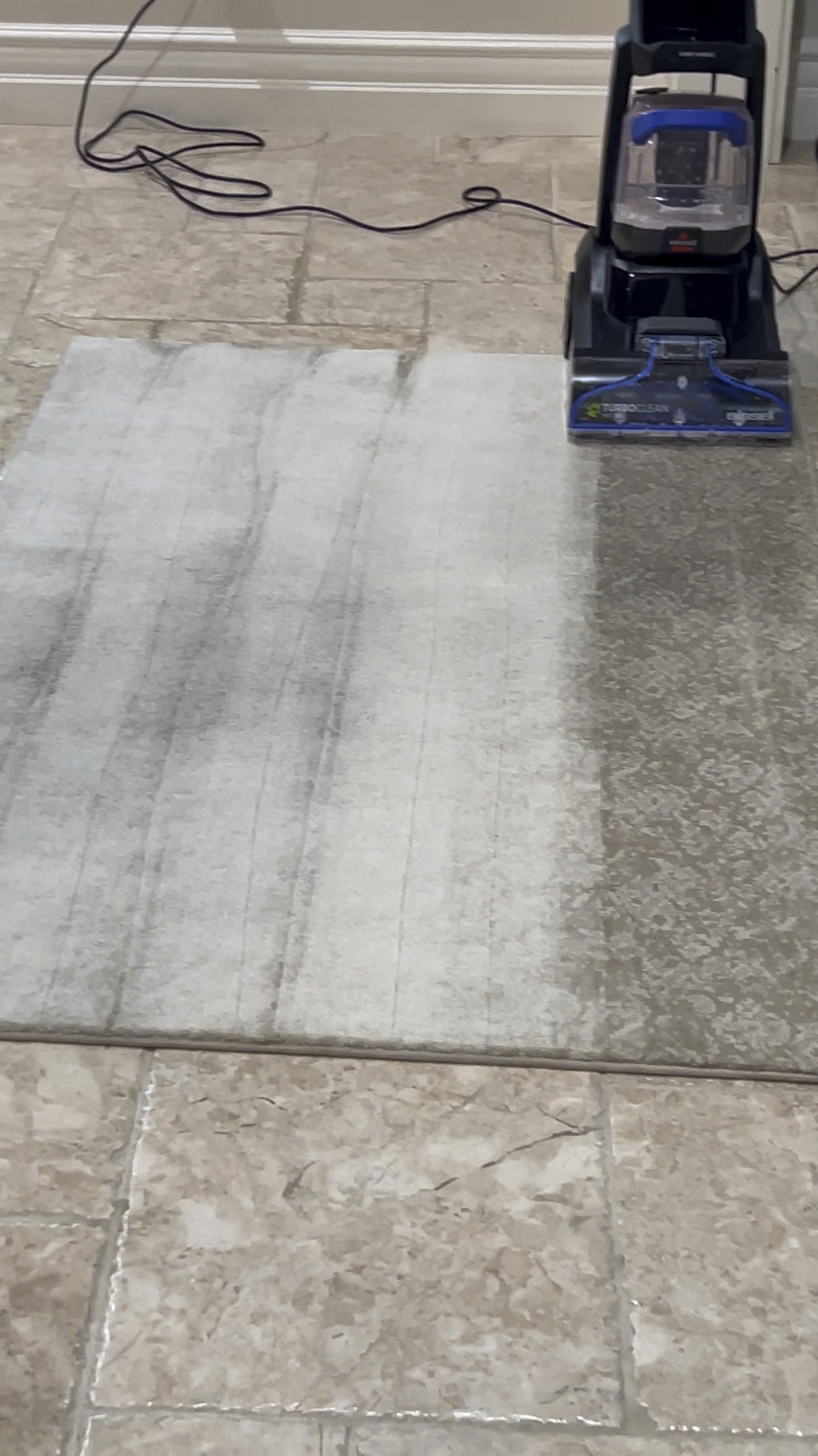 So impressed by this carpet shampoo machine. Cleaned my entry rug so good in a matter of minutes. Easy to use and convenient. #carpet #carpetcleaner#carpetshampoo #cleanhouse 

#LTKPets #LTKFamily #LTKHome