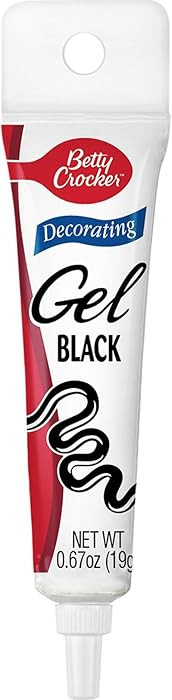 Betty Crocker Gel Icing, Black, 0.67 oz | Amazon (US)