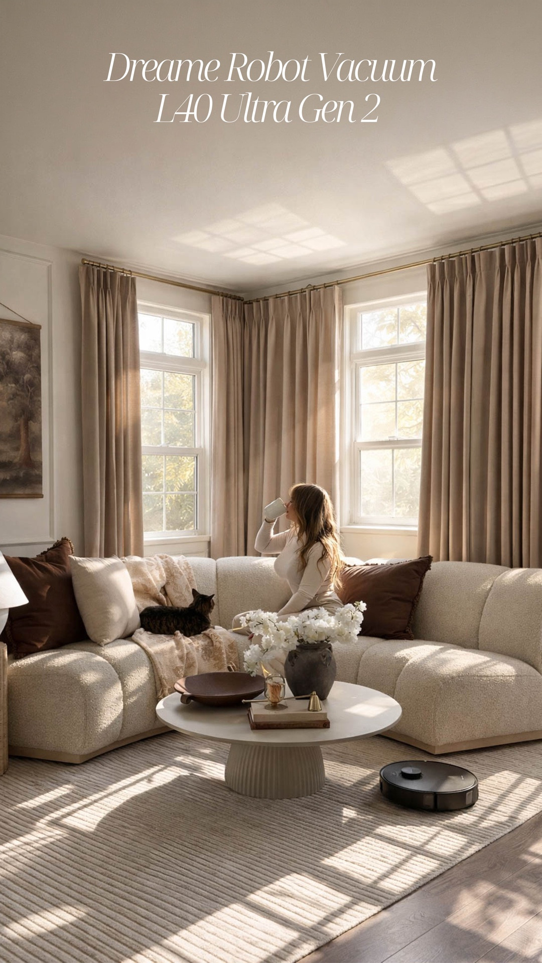 Not to be dramatic, but this robot vacuum + mop might be the most life-changing thing in my house.

If my floors can clean themselves while I’m doing literally anything else… I’m sold. 

I’ve been using the @dreame.usa L40 Ultra Gen 2 and it vacuums, mops, and somehow navigates around everything without getting stuck (which feels like a miracle in itself).

It picks up all the hair (mine + pets = chaos), works on every surface, and the part I didn’t realize I needed? It cleans and dries itself when it’s done.

So I don’t have to think about it again.

Honestly didn’t realize how much time this would save me until I had it. @dreame_tech @dreame.usa
.
.
.
#Dreame #DreameL40UltraGen2 #DreameRobotVacuum #cleanhome #robotvacuum #springclean
