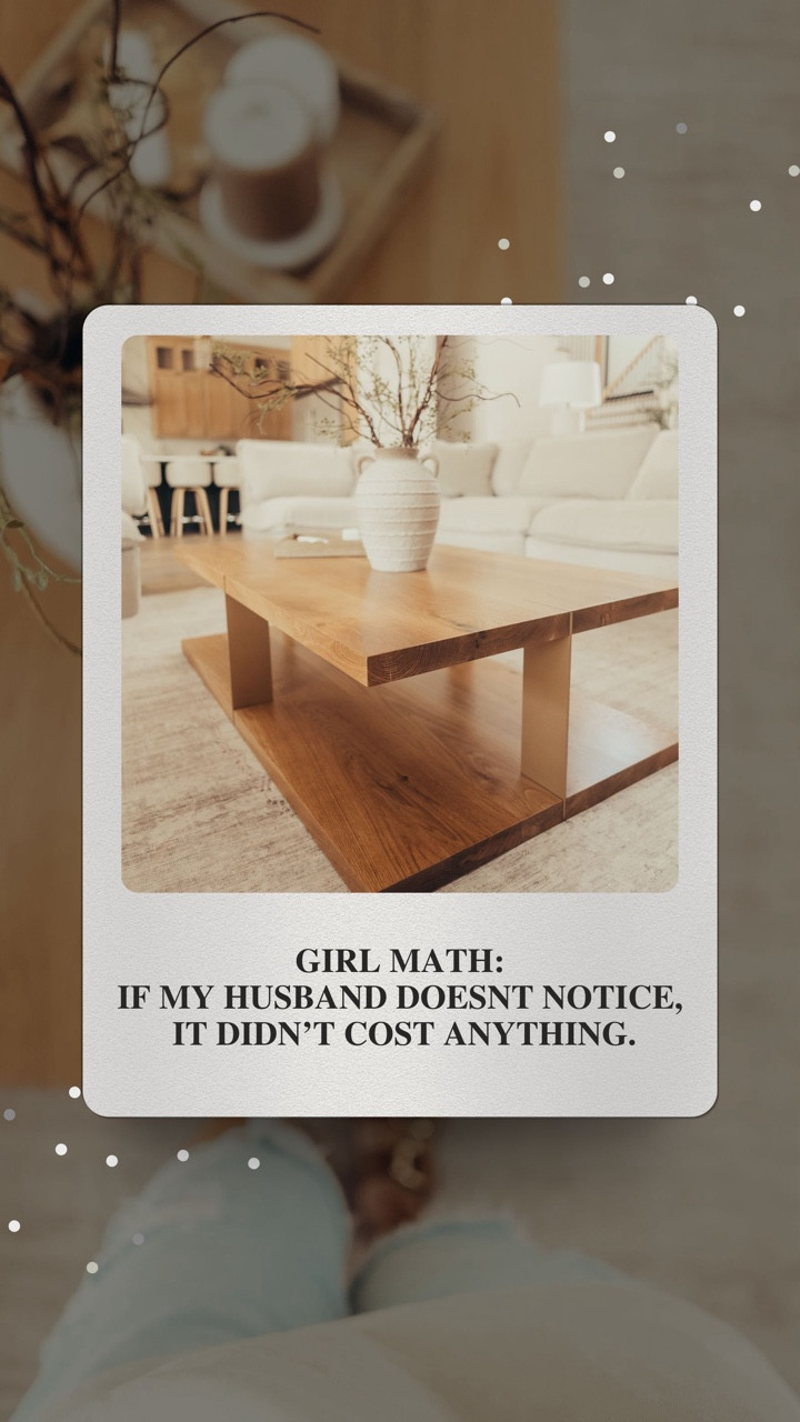 Girl math says if my husband doesn’t notice the new open concept coffee table from Urbandi… then it didn’t cost anything 🤍 Made from solid natural white oak and crafted in the USA, this piece completely changed the look of our living room. And yes, it was heavy yall! 

#LTKFamily #LTKHome #LTKSeasonal