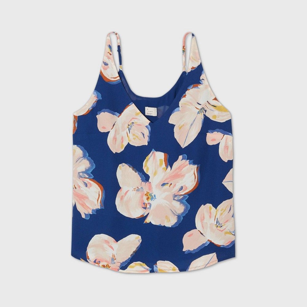 Women's Floral Print Essential Tank Top - A New Day™ | Target