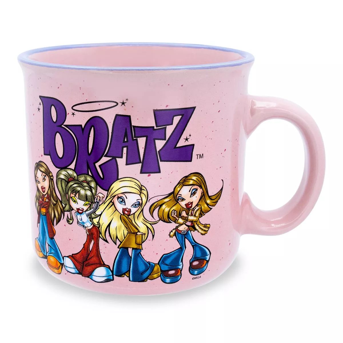 Silver Buffalo Bratz Pink Ceramic Camper Mug | Holds 20 Ounces | Target