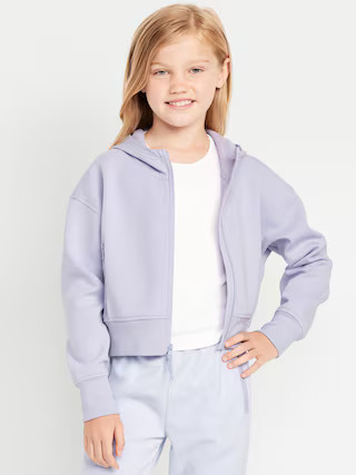 Dynamic Fleece Zip-Front Performance Hoodie for Girls | Old Navy (US)