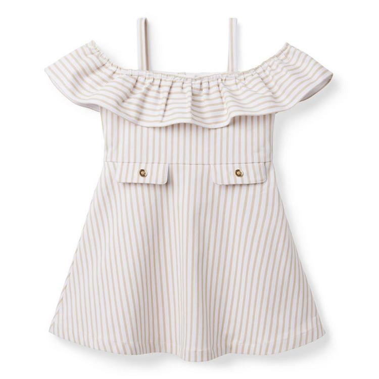 Striped Cold Shoulder Dress | Janie and Jack