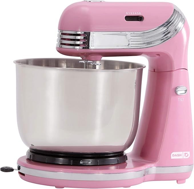 Dash Everyday Stand Mixer, Pack of 1, Pink | Amazon (US)