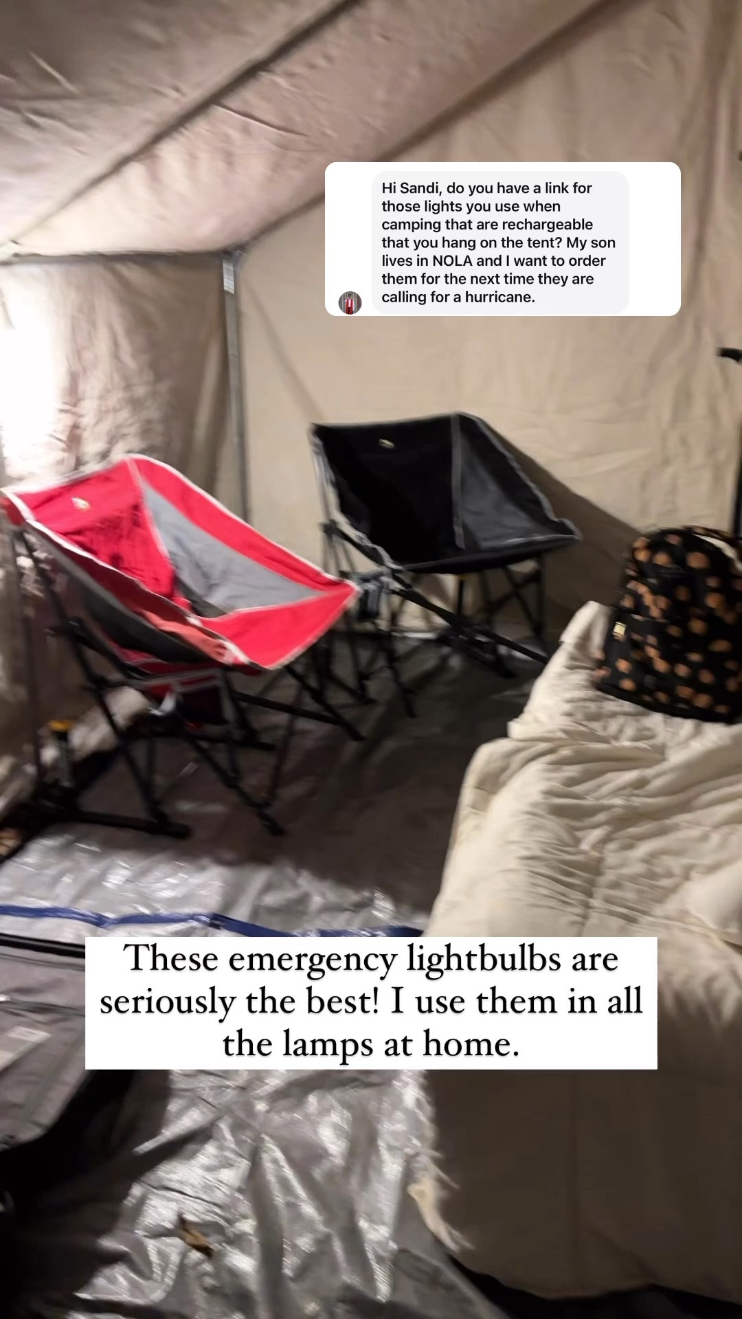 These rechargeable lightbulbs are a must! You never know when you’ll need them but you’ll be glad you have them during a power outage  

#LTKFindsUnder50 #LTKHome #LTKFamily