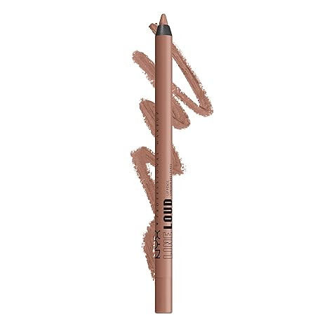 NYX PROFESSIONAL MAKEUP Line Loud Lip Liner, Longwear and Pigmented Lip Pencil with Jojoba Oil & ... | Amazon (US)