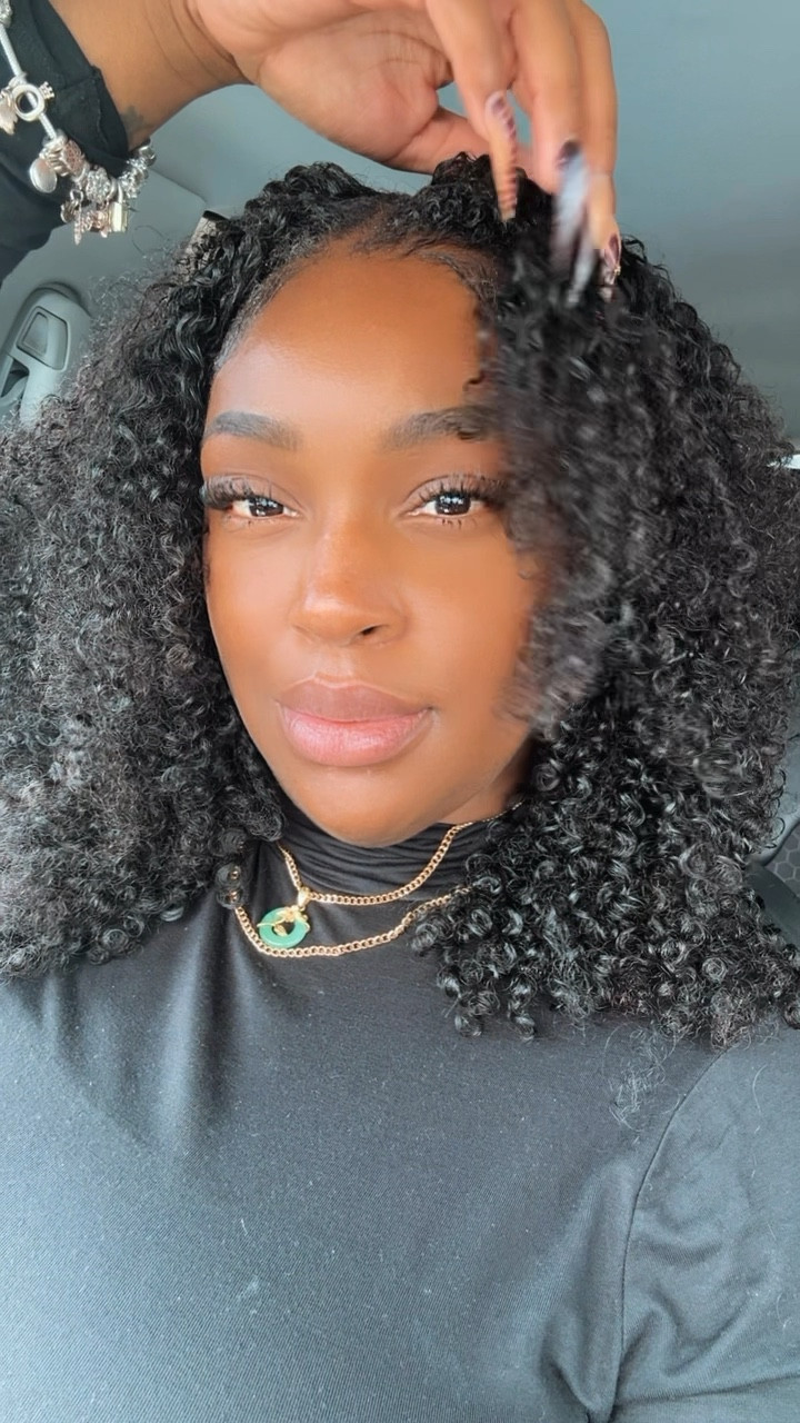 Mongolian kinky curly bundles that blend flawlessly with my natural curl pattern - 18/20/20
