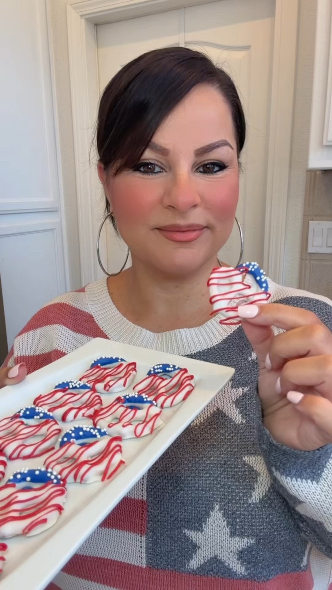 These festive 4th of July pretzels are the perfect sweet and salty treat for your Independence Day celebration! Easy to make, fun to decorate, and great for parties, BBQs, and family gatherings.

#4thOfJulyTreats
#PatrioticDesserts
#HolidayBaking
#EasyDessertIdeas
#FourthOfJulyFood

#LTKmomlife #LTKfoodie #LTKKids