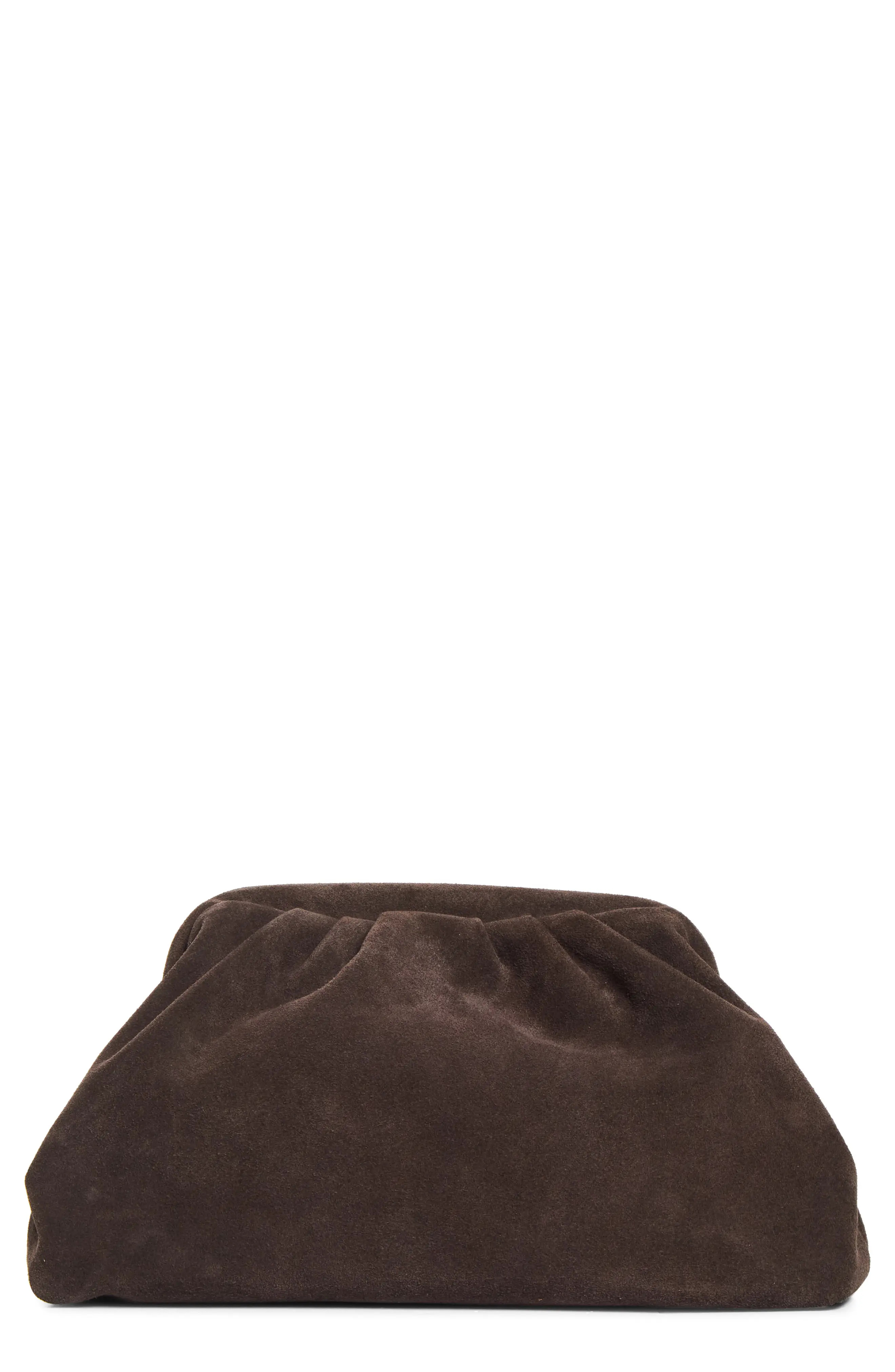 Large Mia Suede Frame Clutch (Women) | Nordstrom | Nordstrom