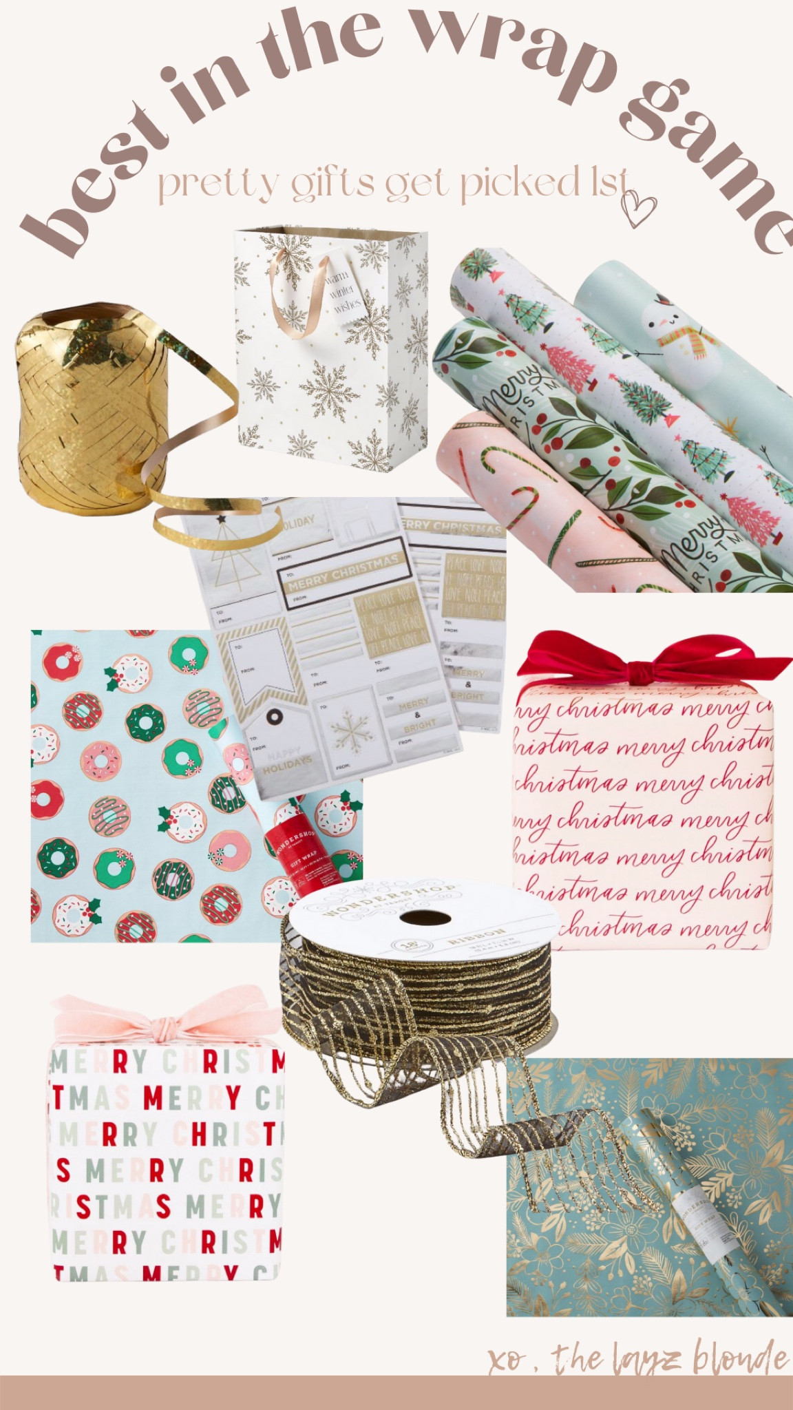 gift wrapping must haves! 🎅🏻

#LTKSeasonal #LTKGiftGuide #LTKHoliday