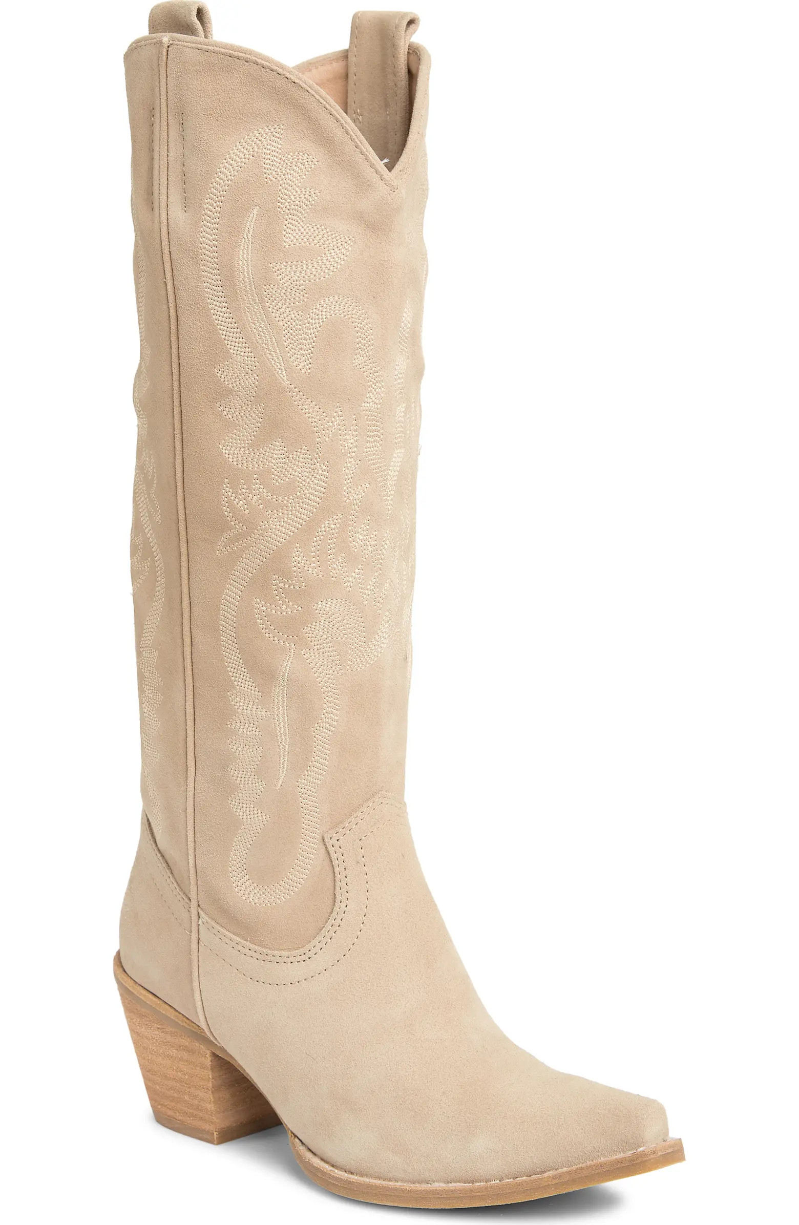 Rancher Knee High Western Boot (Women) | Nordstrom