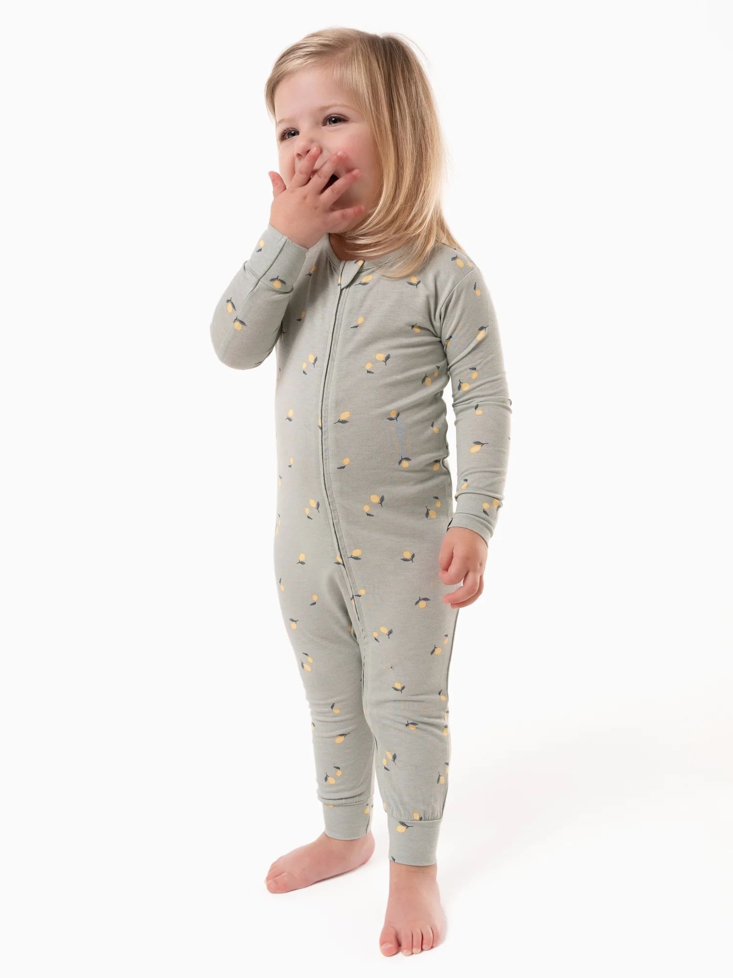 Modern Moments by Gerber Toddler Unisex Super Soft Livaeco Viscose One-Piece Pajama, Sizes 12M-5T | Walmart (US)