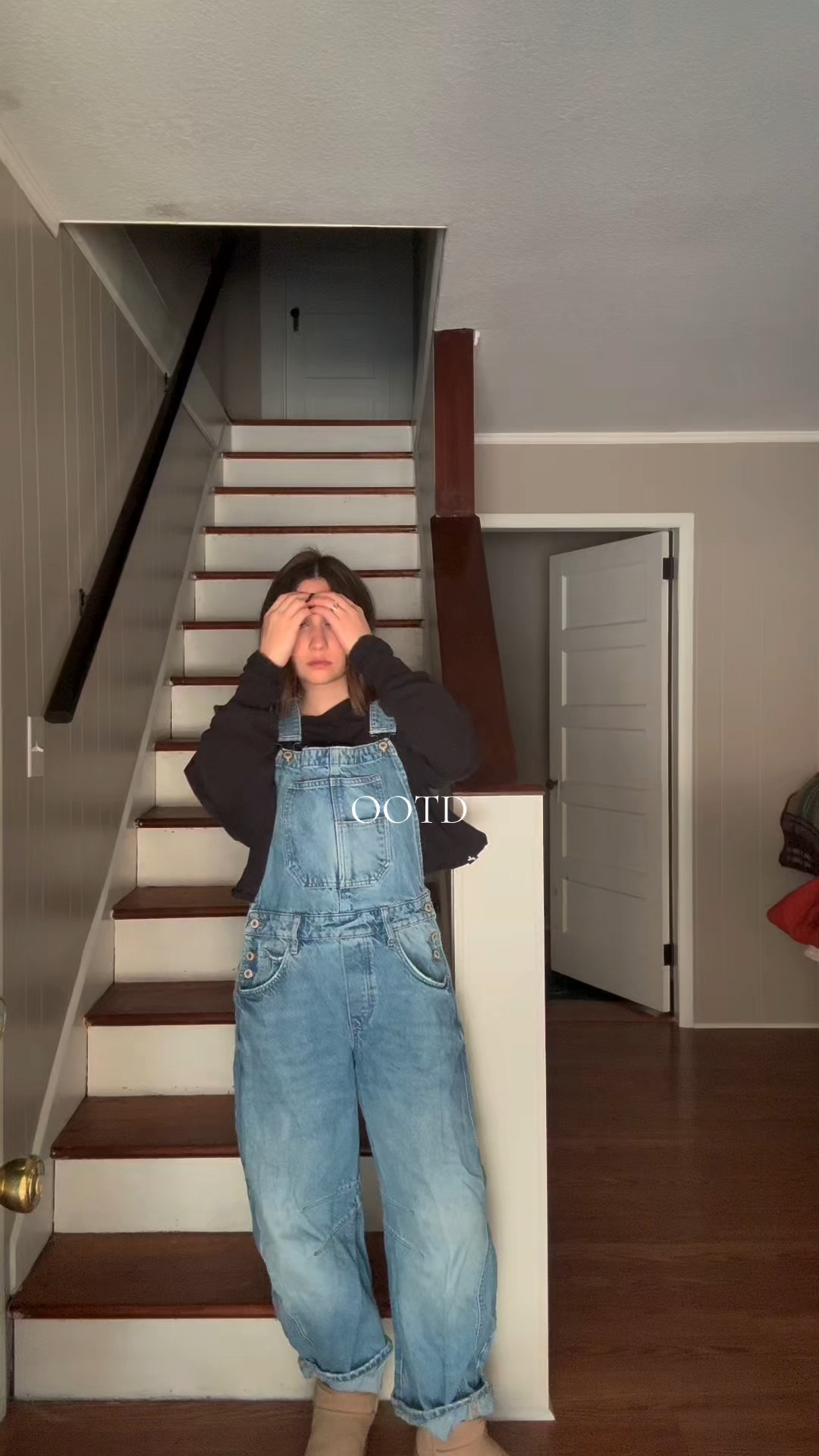 my go to repeat outfit, I’m in love with these overalls