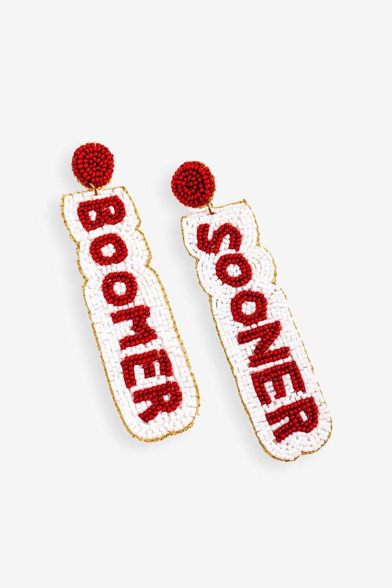 Home Team Earrings - Boomer | The Impeccable Pig