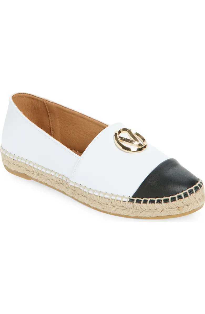 VALENTINO BY MARIO VALENTINO Pineta VLOGO Espadrille Flat (Women) | Nordstromrack | Nordstrom Rack
