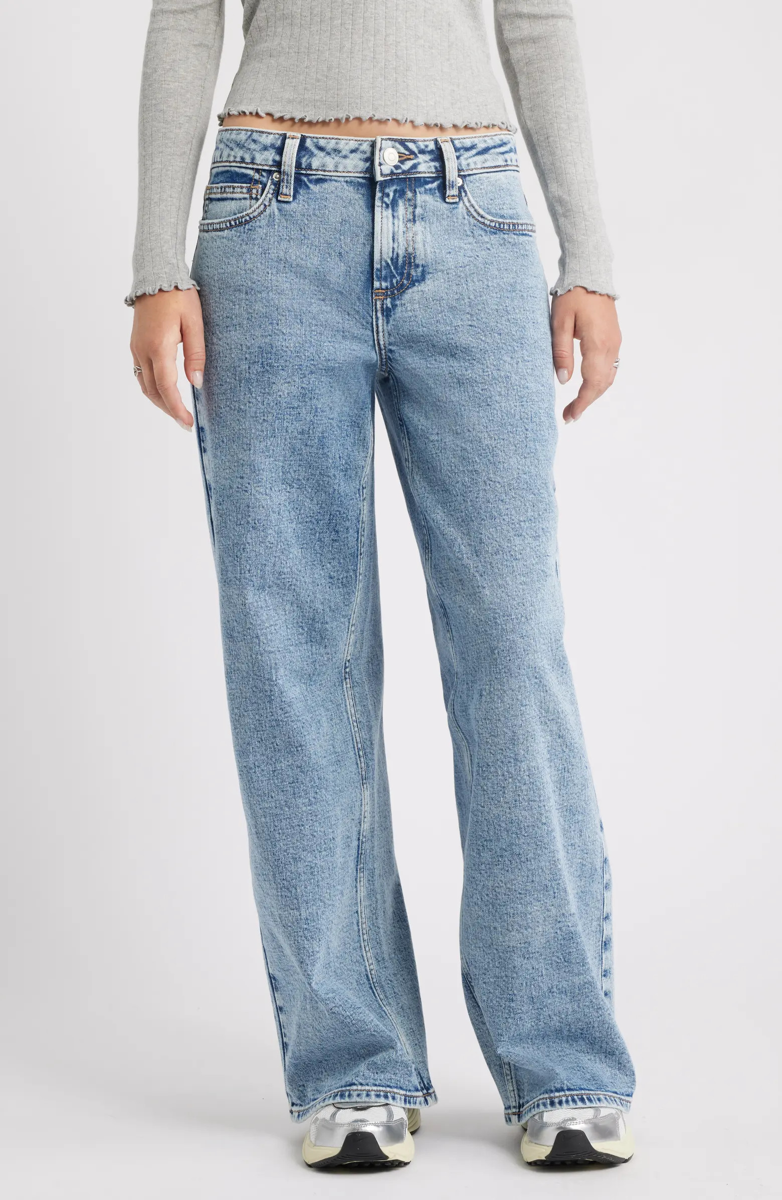Low Rise Baggy Wide Leg Jeans | Nordstrom