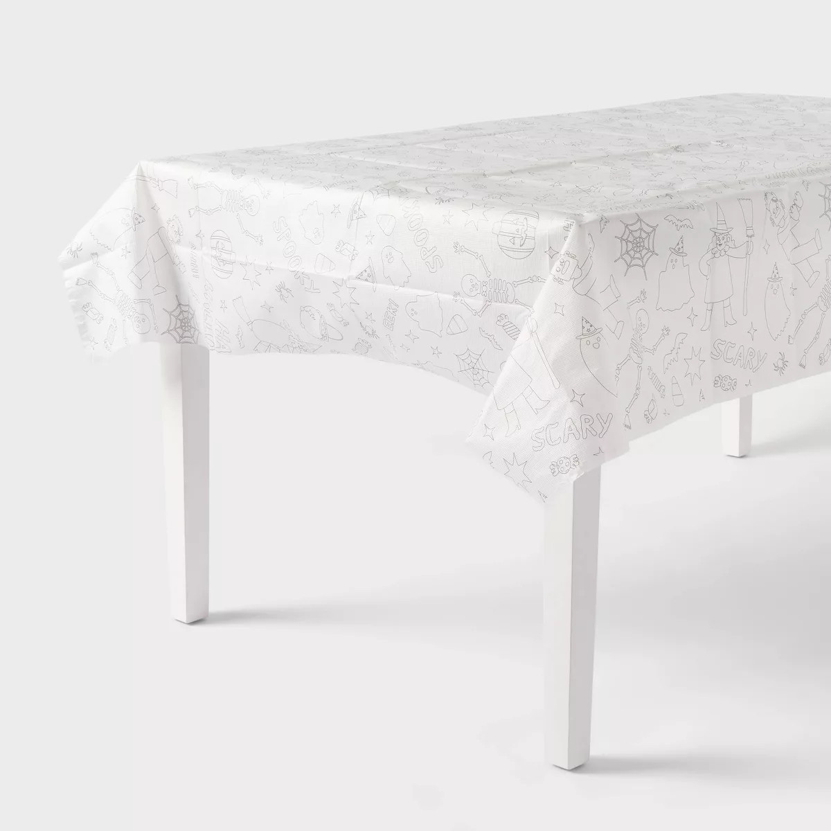 Halloween Color Your Own Table Cover - Spritz™ | Target