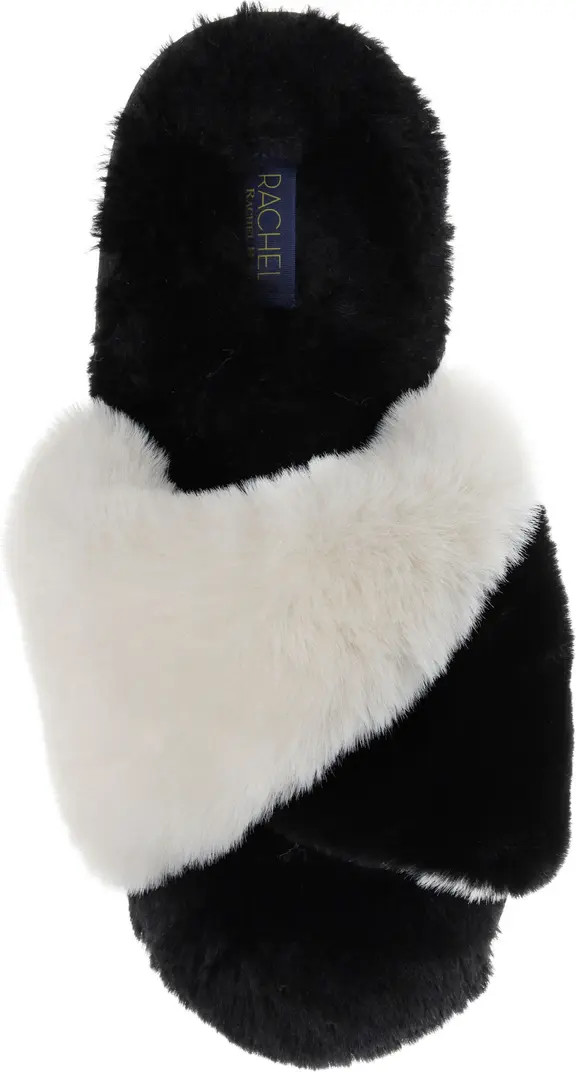 Rachel Roy Plush Twist Faux Fur Slide Slipper (Women) | Nordstromrack | Nordstrom Rack