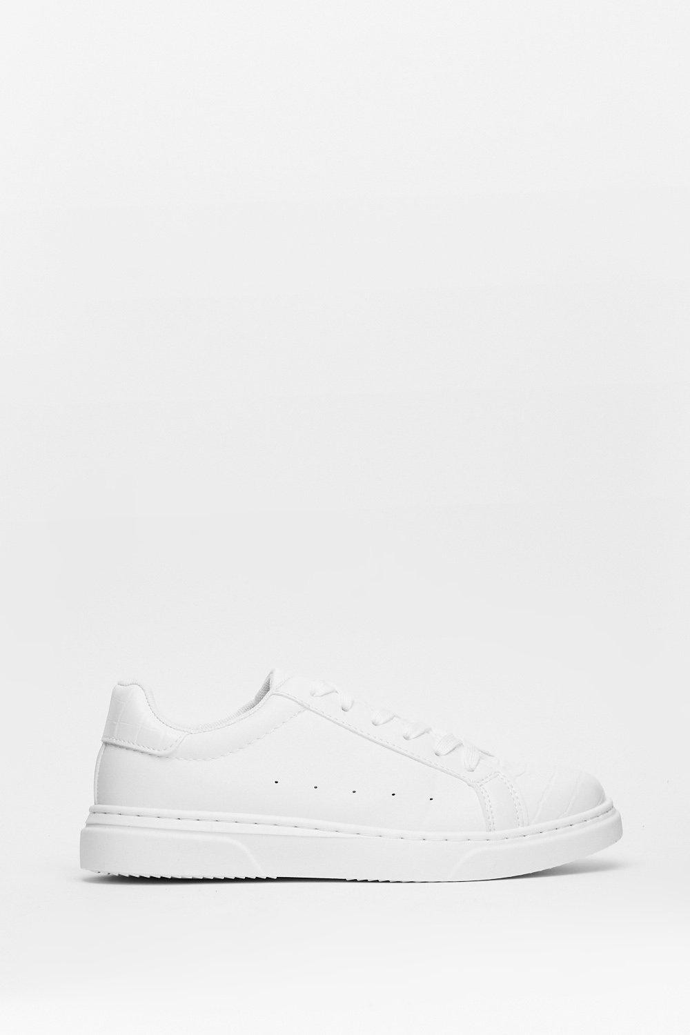 Croc to Go Faux Leather Sneakers | NastyGal (US & CA)