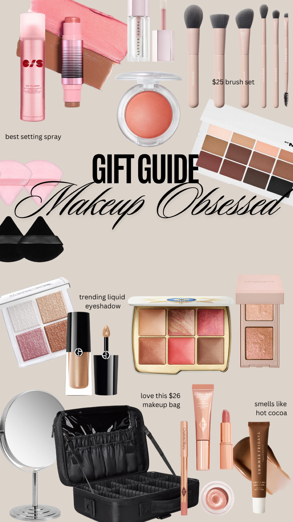 Gift guide for the makeup obsessed 💄💋

#LTKHoliday #LTKGiftGuide #LTKBeauty