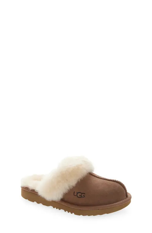 UGG(r) Cozy II Scuff Slipper in Rocky Oak at Nordstrom, Size 4 M | Nordstrom