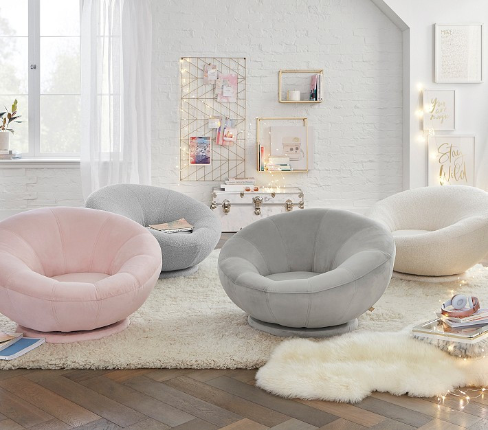 PK Groovy Swivel Chair | Pottery Barn Kids