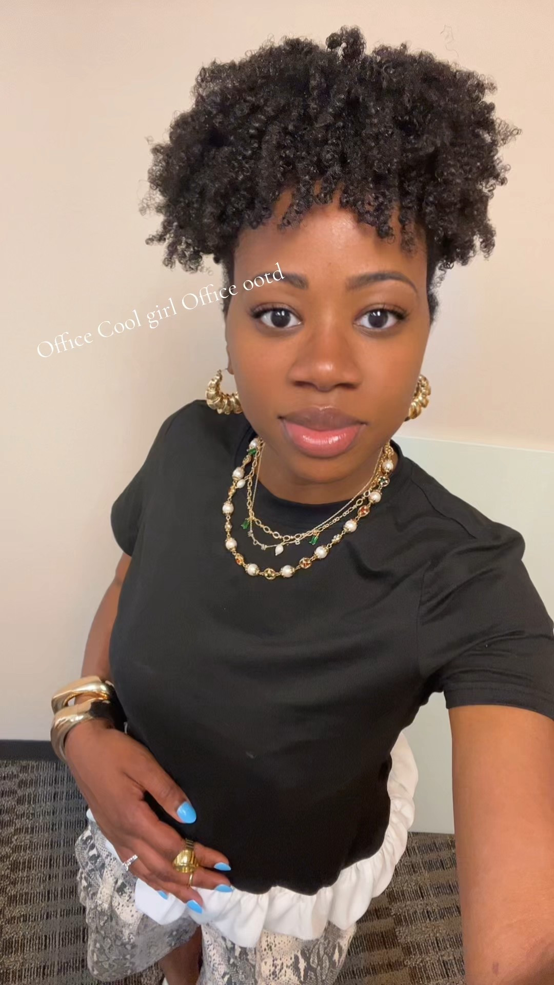 Casual work outfit jorts work outfit #snakeskinjorts #jortsoutfit
