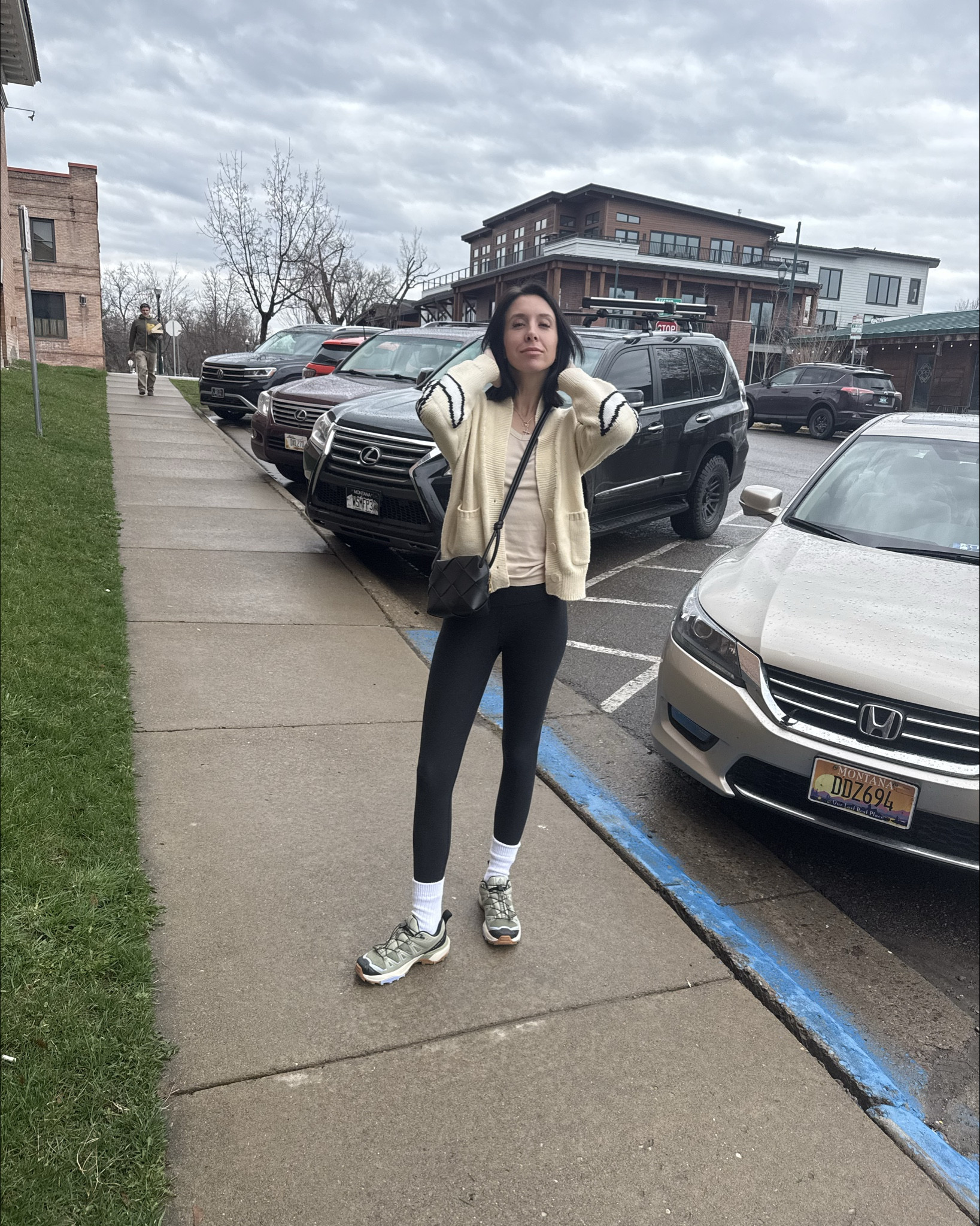 Easy, cute, fun and casual #malfit #outfitideas #everydayoutfit #casualoutfit #whatiwore #ootd #outfitinspo #everydaystyle #neutraloutfit #amazon #amazonfinds #cardigan #salomons 

#LTKTravel #LTKgrwm #LTKootd