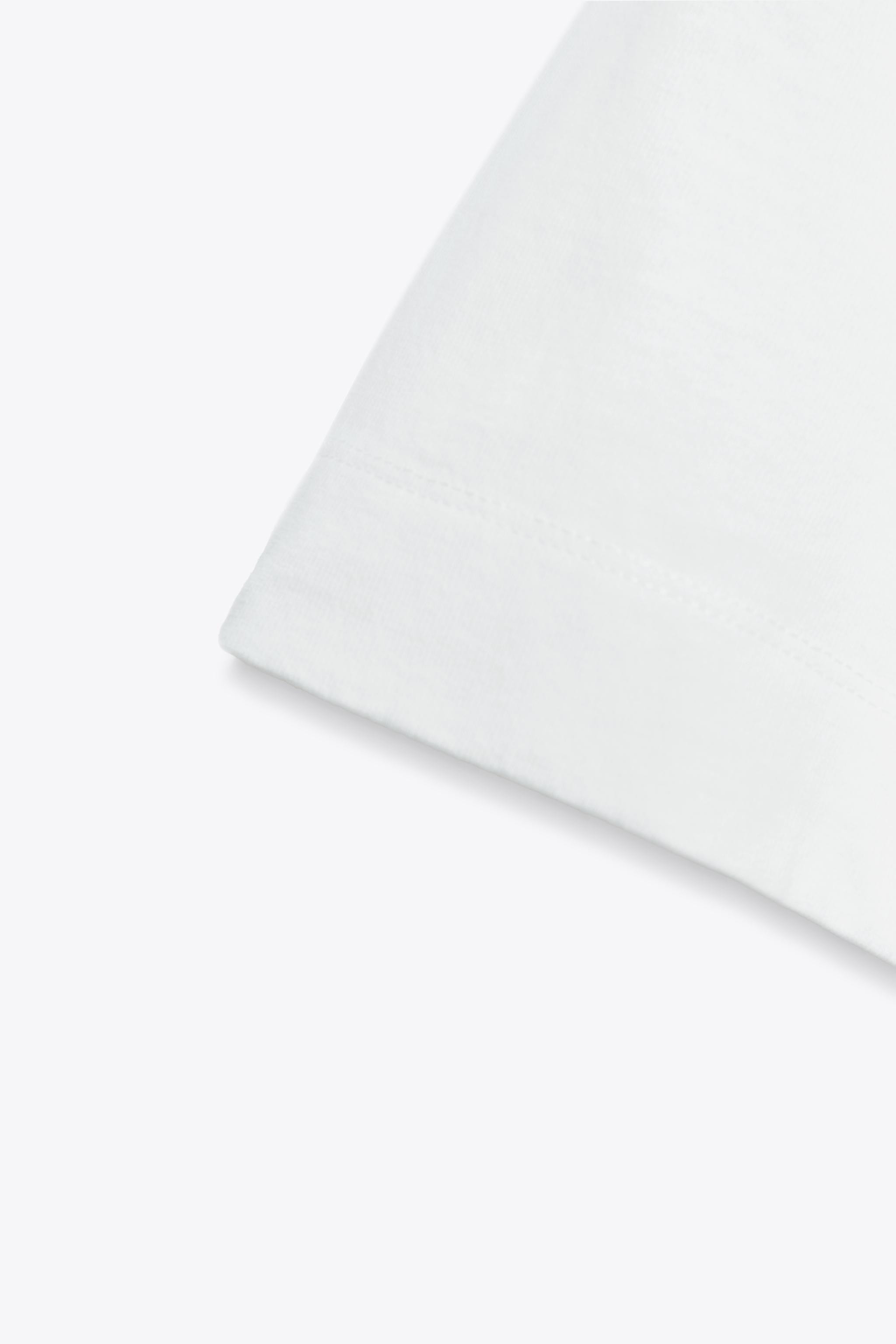 SHORT SLEEVE TEXTURED COTTON T-SHIRT | Zara US