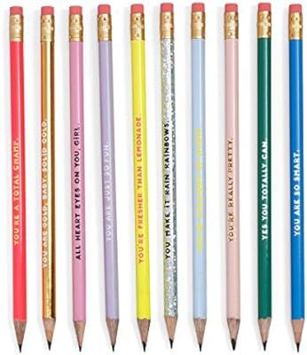 ban.do Women's Write On Graphite Pencil Set of 10, Compliments | Amazon (US)