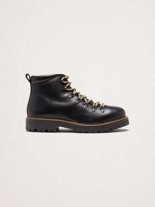 Burnished Leather Alpine Boot | Banana Republic (US)