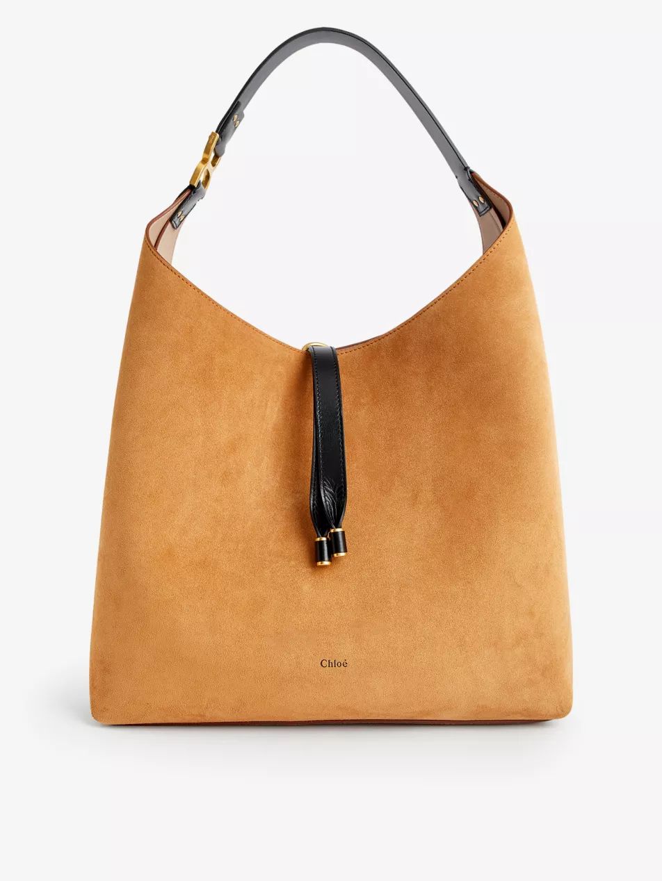 Marcie leather shoulder bag | Selfridges