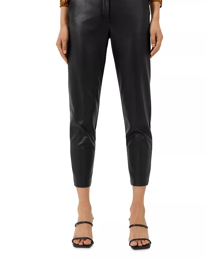 FRENCH CONNECTION Crolenda Faux Leather Skinny Cropped Pants Back to Results -  Women - Bloomingd... | Bloomingdale's (US)