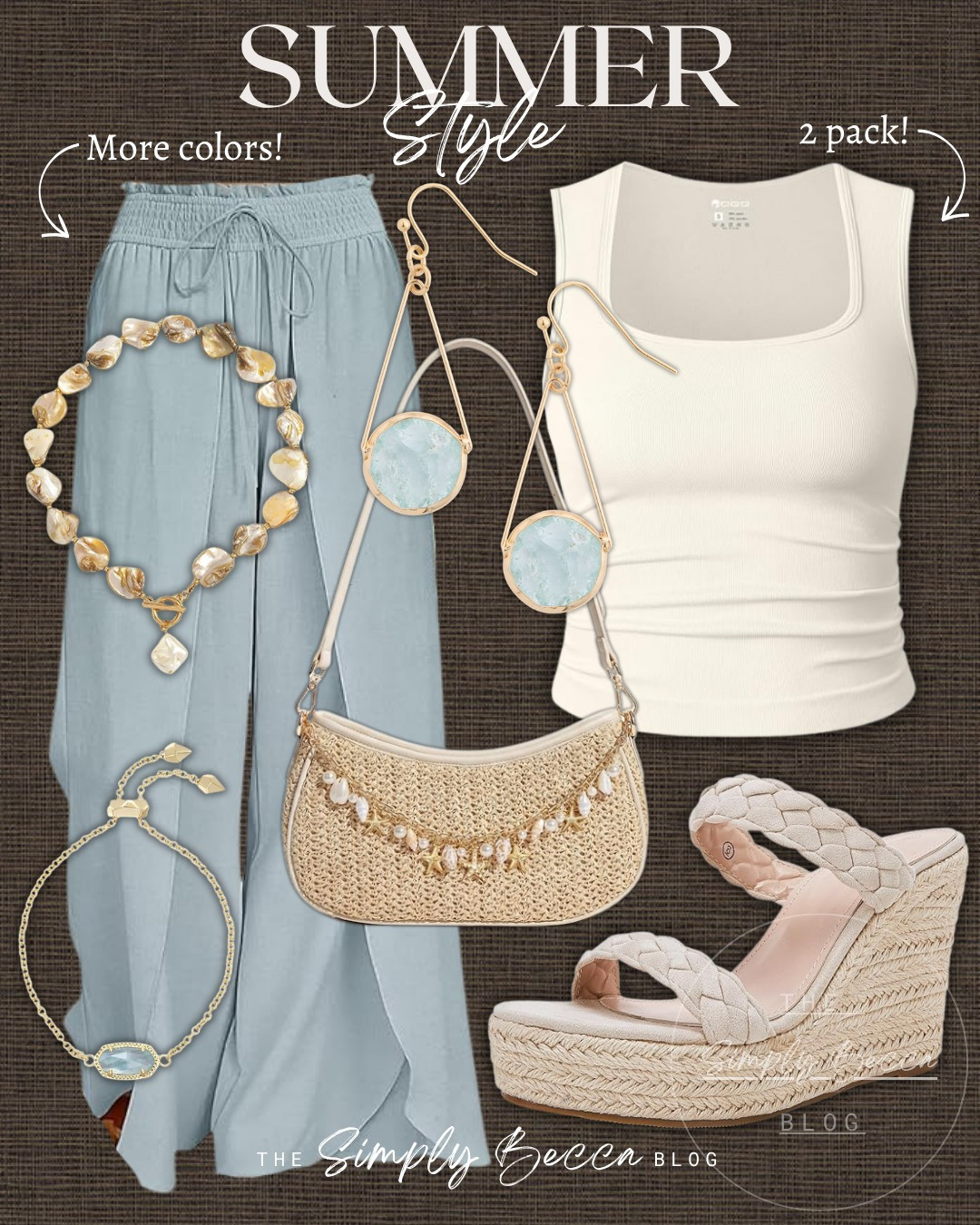 These pants are sooo stinkin’ cute y’all - Light, breezy outfits perfect for warm weather.

@amazon @worldmarket 

 #amazon #ltkwomens #summerstyle #worldmarket #summeroutfits #LTKootd #LTKSeasonal