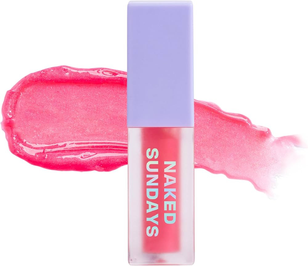 Naked Sundays SPF 50 Glow & Go Lip Oil - Hydrating & Nourishing, Broad Spectrum Lip Protection - ... | Amazon (US)