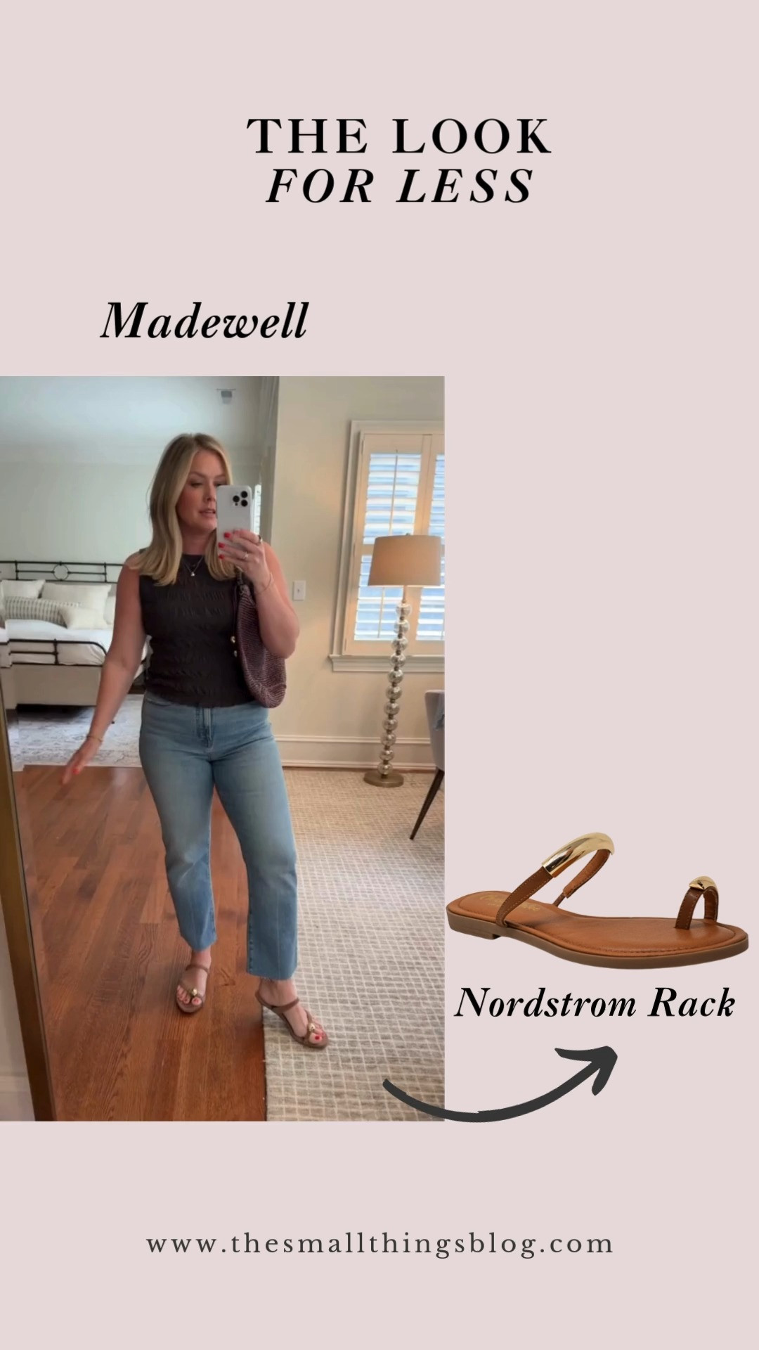 Look for less, daily dupe, madewell, nordstrom rack 

 

#LTKxMadewell #LTKFindsUnder50 #LTKShoeCrush