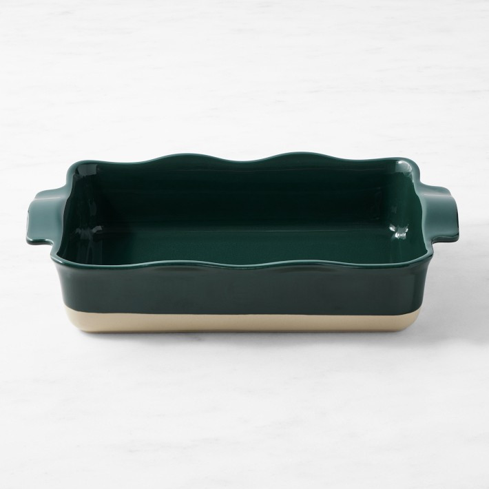 Emile Henry French Ceramic Ruffled Rectangular Baker | Williams-Sonoma